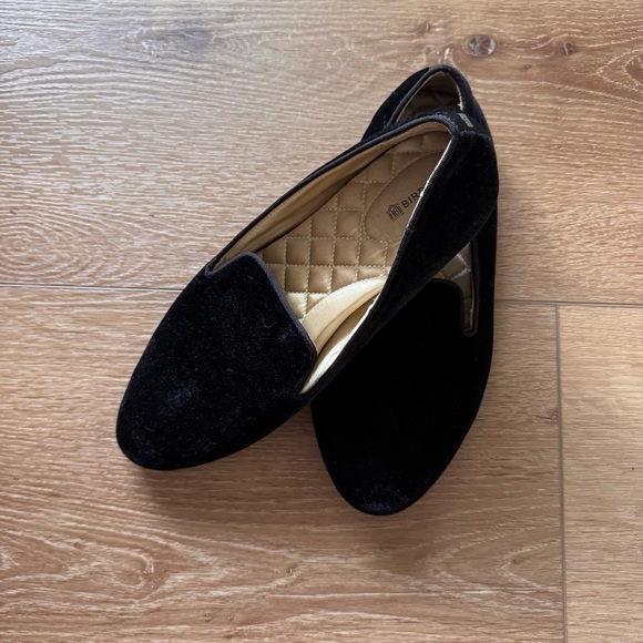 Birdies Black Velvet Sterling Women's Slip on. Size 9 - Picture 4 of 6